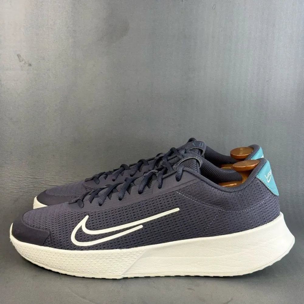 Nike Court Vapor Lite 2 HC Low Gridiron Mineral Teal shoe men’s size 14